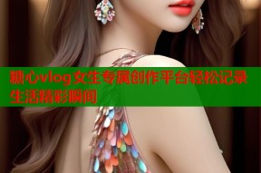 糖心vlog女生专属创作平台轻松记录生活精彩瞬间