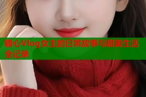糖心Vlog女主的日常故事与甜美生活全记录