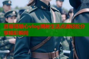 洛丽塔糖心vlog揭秘生活点滴轻松分享精彩瞬间