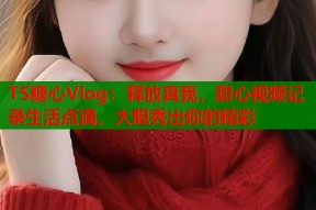 TS糖心Vlog：释放真我，甜心视频记录生活点滴，大胆秀出你的精彩