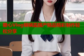 糖心Vlog锅锅酱国产精品精彩制作轻松分享