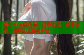 糖心vlog晓晗猫：记录生活，分享快乐，视频社区互动平台