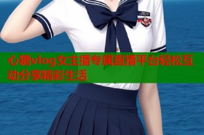 心糖vlog女主播专属直播平台轻松互动分享精彩生活