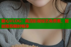 糖心VLOG：高清影视综艺免费看，智能推荐随时畅享