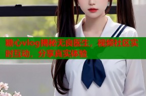 糖心vlog揭秘无良医生，视频社区实时互动，分享真实体验