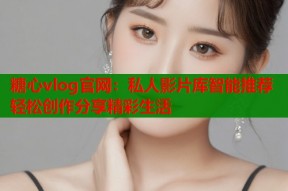 糖心vlog官网：私人影片库智能推荐轻松创作分享精彩生活