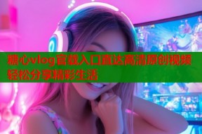 糖心vlog官载入口直达高清原创视频轻松分享精彩生活