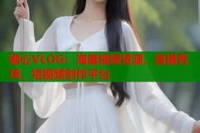 糖心VLOG：海量视频资源，直播秀场，短视频创作平台