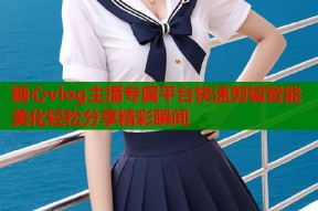 糖心vlog主播专属平台快速剪辑智能美化轻松分享精彩瞬间