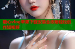糖心vlog苹果下载安装全攻略轻松创作短视频