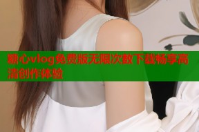糖心vlog免费版无限次数下载畅享高清创作体验