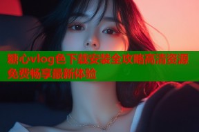 糖心vlog色下载安装全攻略高清资源免费畅享最新体验