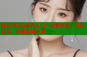 糖心VLOG官方入口：记录生活，交友社交，创意视频分享