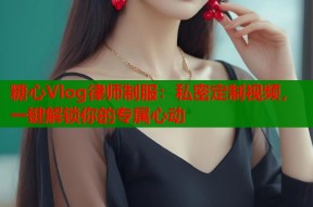 糖心Vlog律师制服：私密定制视频，一键解锁你的专属心动