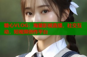 糖心VLOG：海量影视直播，社交互动，短视频创作平台