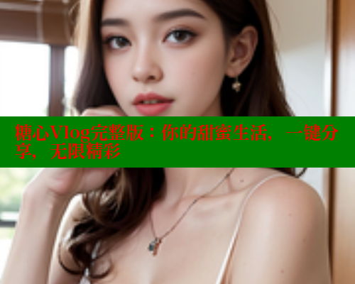 糖心Vlog完整版：你的甜蜜生活，一键分享，无限精彩 糖心 第2张