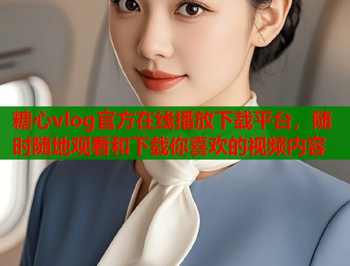 糖心vlog官方在线播放下载平台，随时随地观看和下载你喜欢的视频内容  第1张