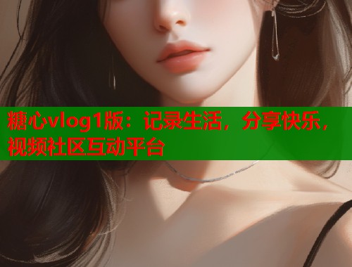 糖心vlog1版：记录生活，分享快乐，视频社区互动平台  第1张