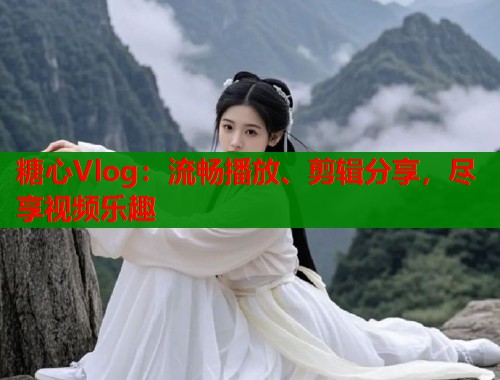 糖心Vlog：流畅播放、剪辑分享，尽享视频乐趣  第1张