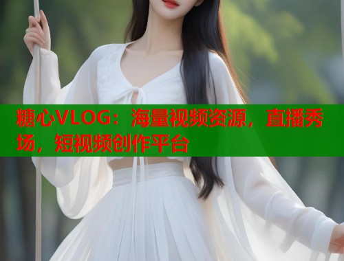 糖心VLOG：海量视频资源，直播秀场，短视频创作平台  第1张