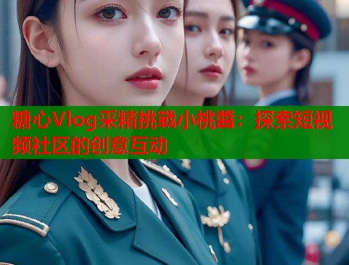 糖心Vlog采精挑戰小桃醬：探索短视频社区的创意互动  第1张