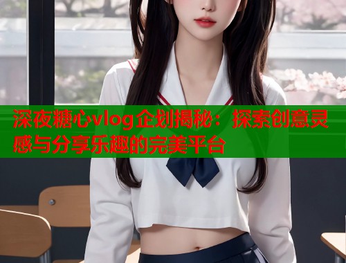 深夜糖心vlog企划揭秘：探索创意灵感与分享乐趣的完美平台  第1张