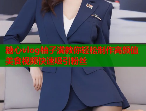 糖心vlog柚子满教你轻松制作高颜值美食视频快速吸引粉丝  第1张