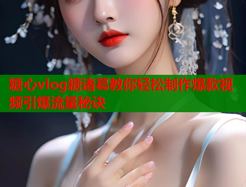 糖心vlog糖诸葛教你轻松制作爆款视频引爆流量秘诀  第1张