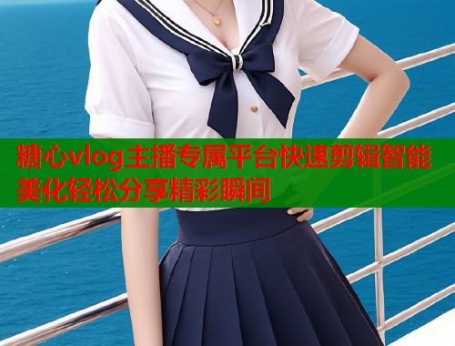 糖心vlog主播专属平台快速剪辑智能美化轻松分享精彩瞬间  第1张