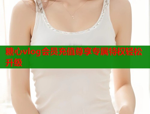 糖心vlog会员充值尊享专属特权轻松升级  第1张