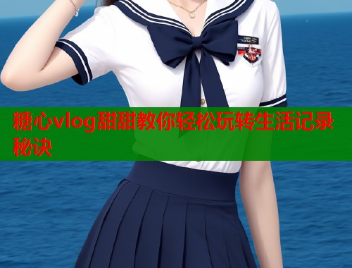 糖心vlog甜甜教你轻松玩转生活记录秘诀  第1张