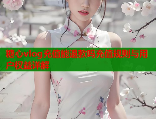 糖心vlog充值能退款吗充值规则与用户权益详解  第2张