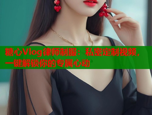 糖心Vlog律师制服：私密定制视频，一键解锁你的专属心动  第1张