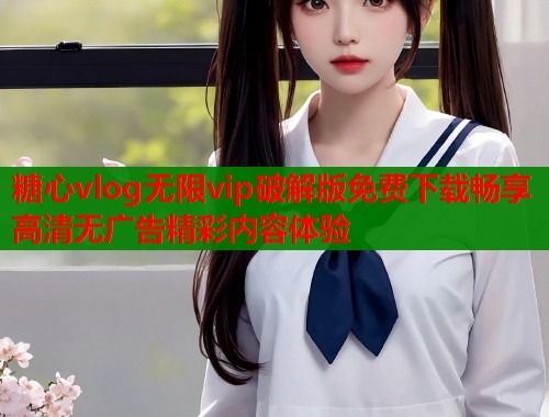 糖心vlog无限vip破解版免费下载畅享高清无广告精彩内容体验  第1张